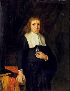 Jacobus Vrel Portrait of a gentleman oil painting on canvas